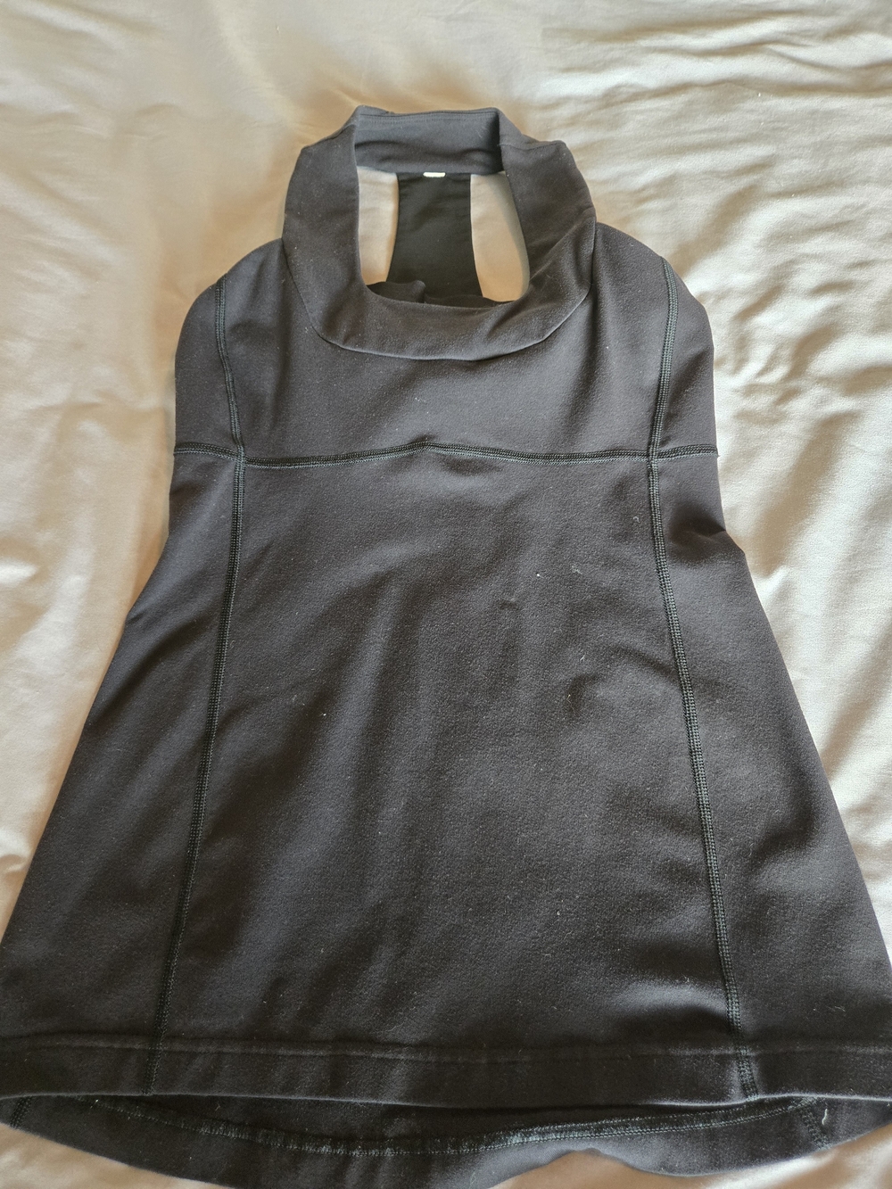 lululemon athletica Black Halter Tank Top